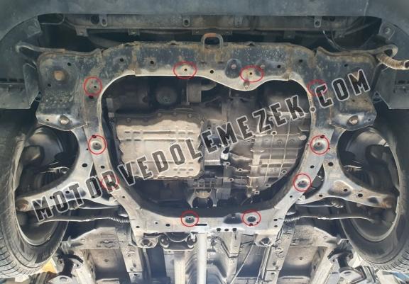 Steel skid plate for Kia Sorento XM (Pre-facelift)