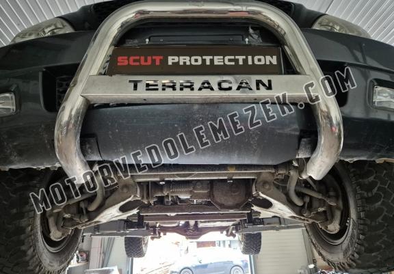 Steel skid plate for Hyundai Terracan