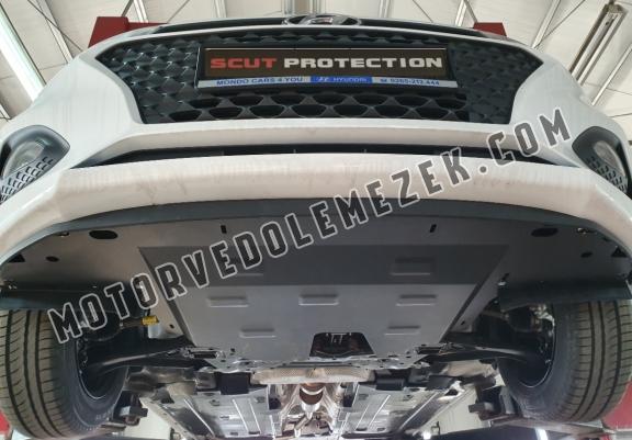 Steel skid plate for Hyundai i20
