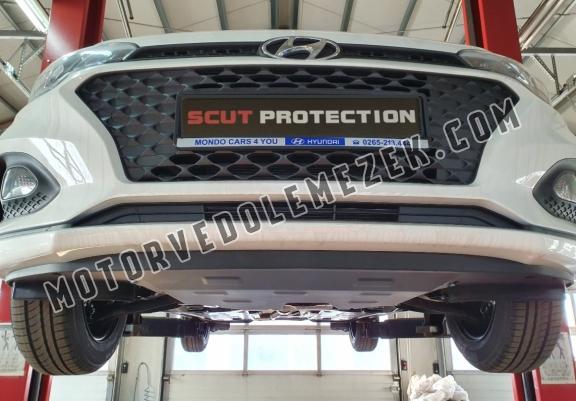 Steel skid plate for Hyundai i20