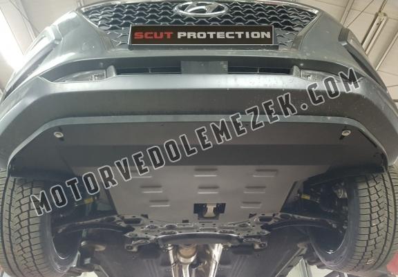 Steel skid plate for Hyundai Kona