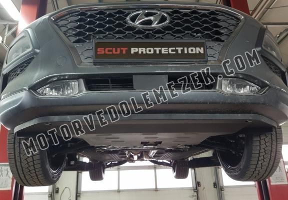 Steel skid plate for Hyundai Kona