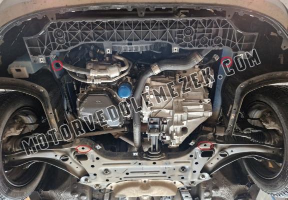 Steel skid plate for Hyundai i20