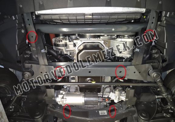 Steel skid plate for Iveco Daily 6