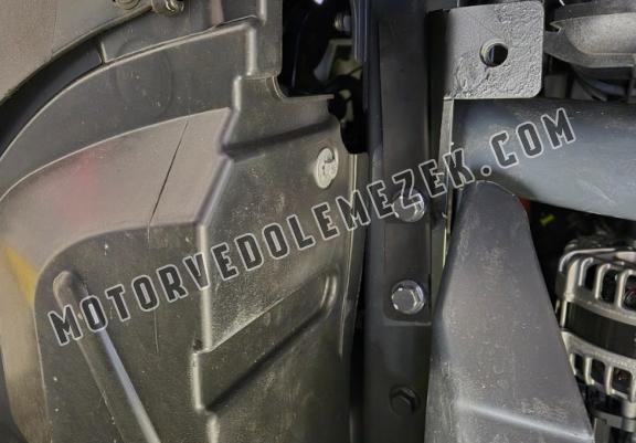 Steel skid plate for Iveco Daily 7