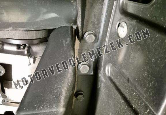 Steel skid plate for Iveco Daily 7