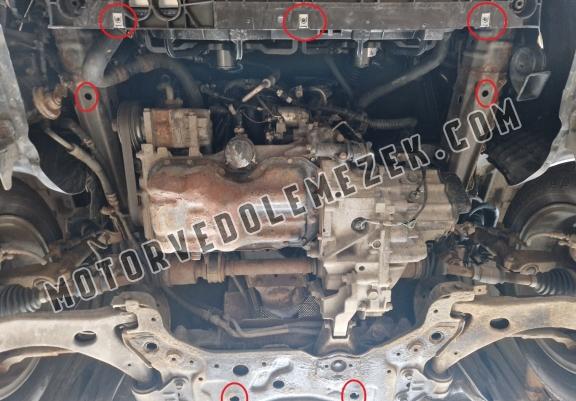 Steel skid plate for Mazda 3