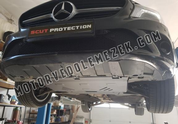 Steel skid plate for Mercedes CLA X117
