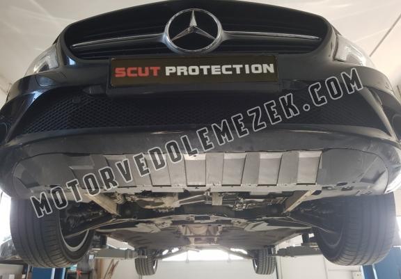 Steel skid plate for Mercedes CLA X117