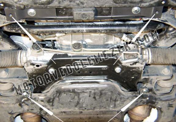 Steel skid plate for Mercedes E-Classe W211