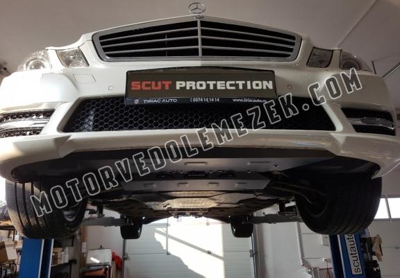 Acél motor, hütő védőlemez Mercedes E-Classe W212