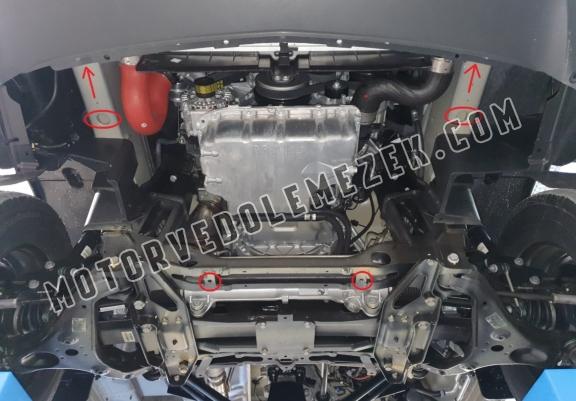 Steel skid plate for Mercedes Sprinter 907 4x4