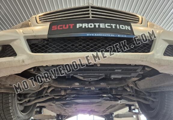 Steel skid plate for Mercedes C-Class W204