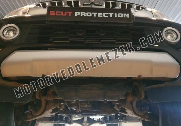 Steel radiator skid plate for Fiat Fullback