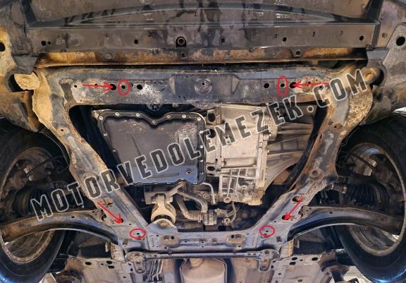 Steel skid plate for Renault Koleos - Vers 2.0