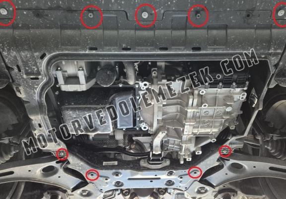 Steel skid plate for Dfsk Fengon 600