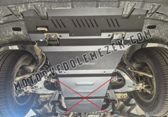 Steel skid plate for the protection of the engine and the radiator for Maxus T60 Max