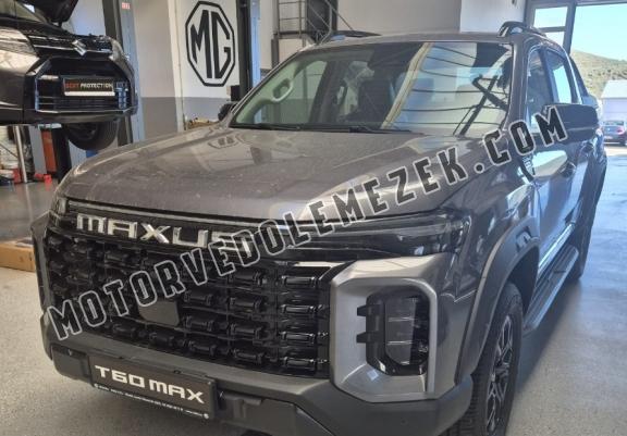 Steel skid plate for the protection of the engine and the radiator for Maxus T60 Max