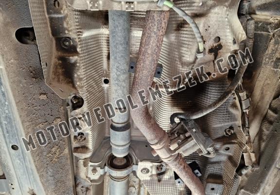 Steel EGR valve skid plate  for Dacia Duster