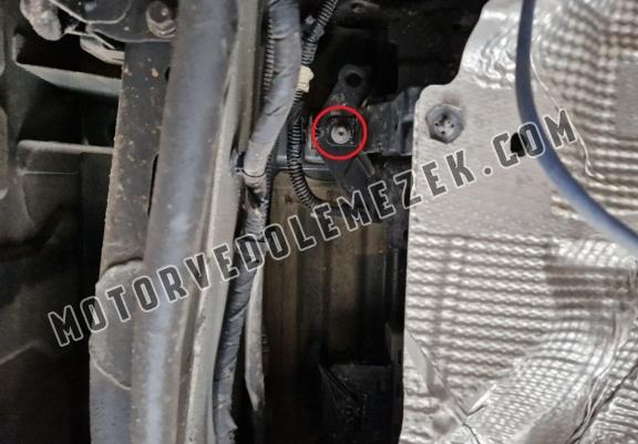 Steel catalytic converter plate/cat lock for Nissan Interstar