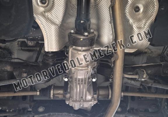 Steel diferential skid plate for Dacia Duster 4x4