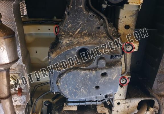 Acél AdBlue tartályvédő lemez Ford Transit Custom