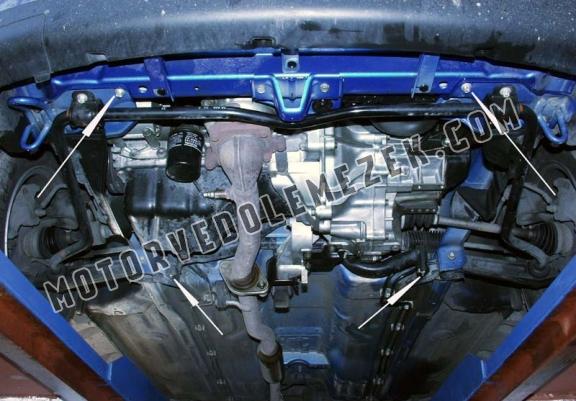 Motor, karter- védő acéllemez Subaru Justy