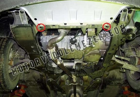 Steel skid plate for the protection of the engine and the gearbox for   Fiat Croma