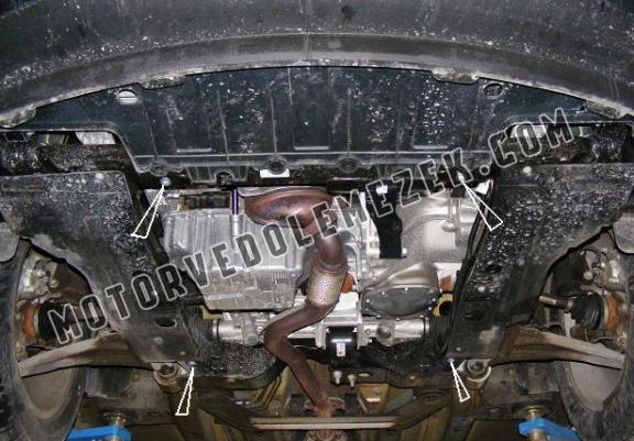 Steel skid plate for Opel Meriva B 