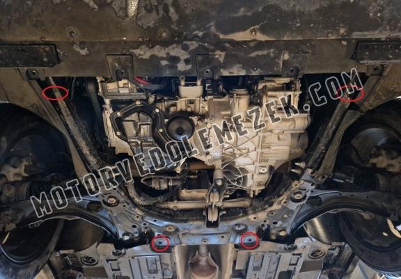 Acél motor, kapcsolószekrény, hütő védőlemez Renault Arkana