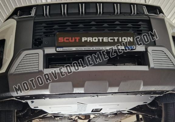 Steel skid plate for Ssangyong Torres