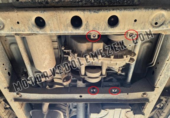 Steel reductor skid plate Hyundai Terracan