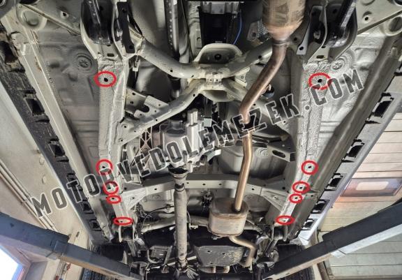 Acél osztómű védőlemez Suzuki Jimny - 5 ajtos modell