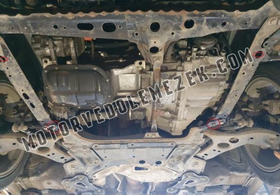 Steel skid plate for Toyota Prius