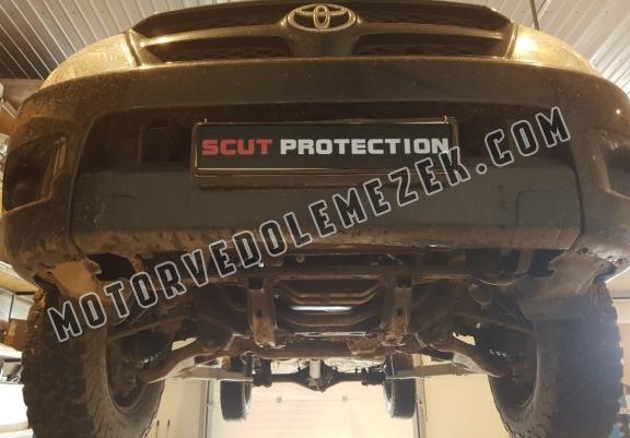 Steel skid plate for the protection of the engine and the radiator for Toyota Hilux