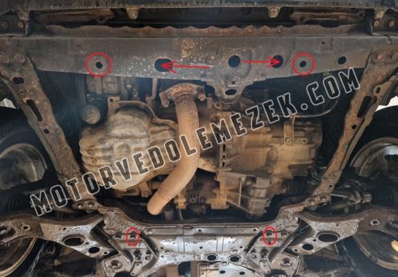 Steel skid plate for Toyota RAV 4 petrol