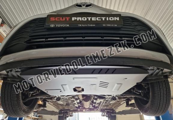 Steel skid plate for Toyota Yaris