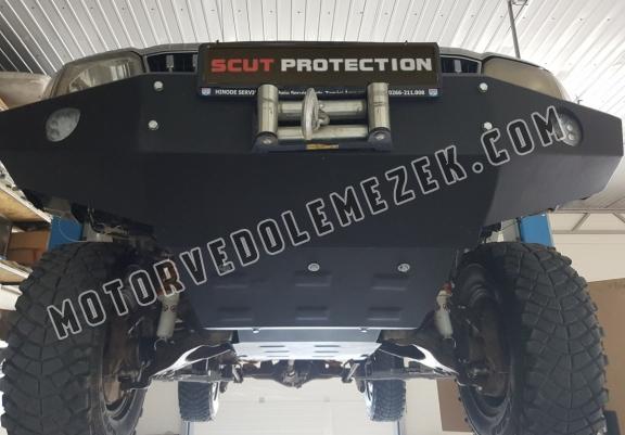 Steel skid plate for Toyota Land Cruiser J90 / J95