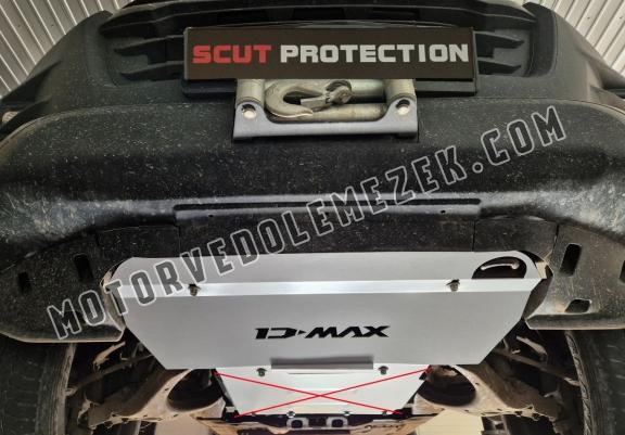 Steel radiator skid plate for Isuzu D-Max