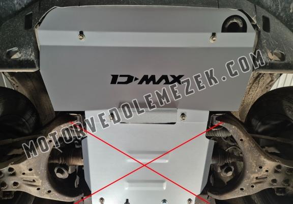 Steel radiator skid plate for Isuzu D-Max