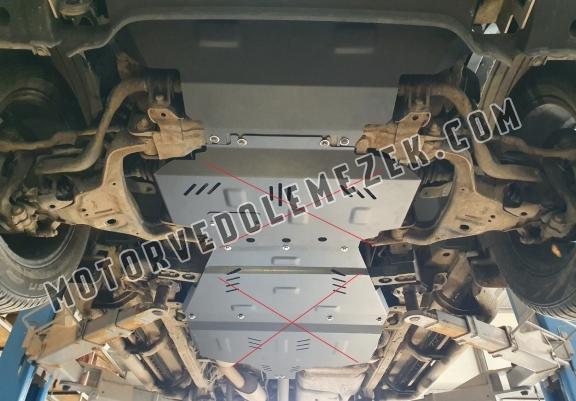 Steel radiator skid plate for Mercedes X-Class W470
