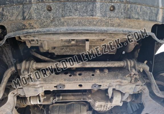 Aluminum radiator skid plate for Nissan Navara D40