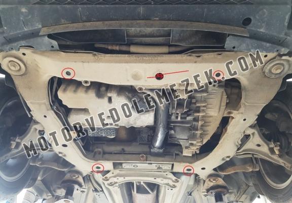 Steel skid plate for Volvo XC90