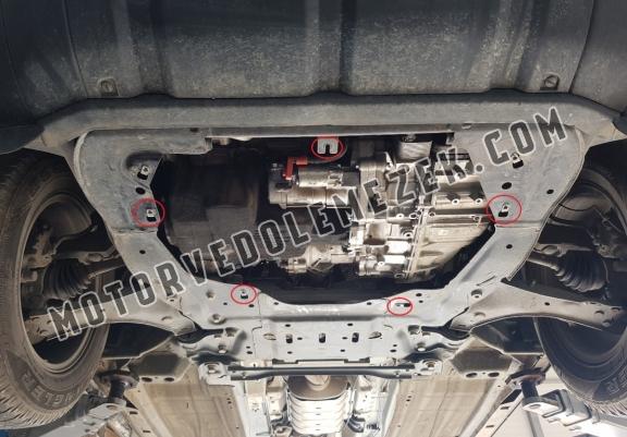 Steel skid plate for Range Rover Evoque