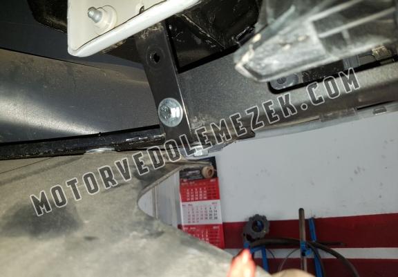 Steel skid plate for Peugeot Boxer