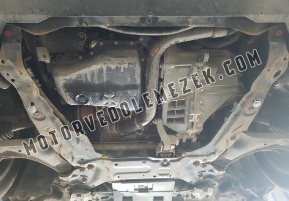 Aluminum skid plate for the protection of the engine and the gearbox for Volvo XC70