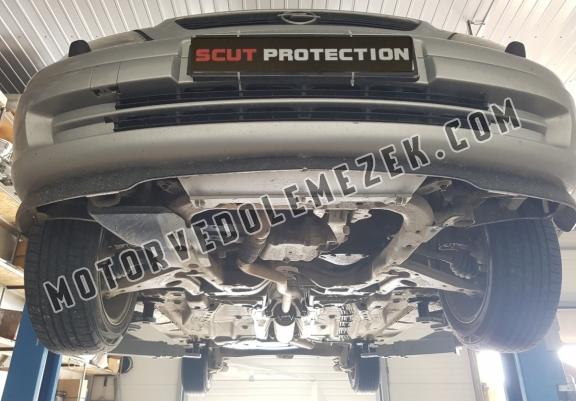 Steel skid plate for Opel Zafira B