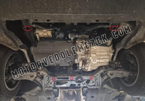 Aluminum sump guard for Seat Leon Mk3 5F