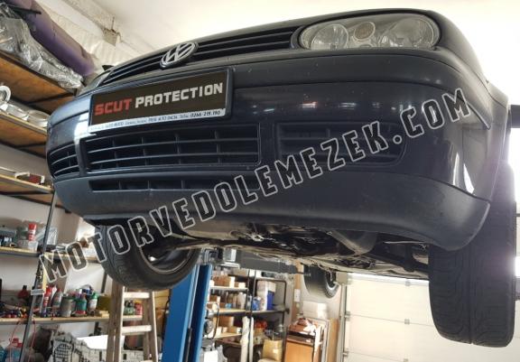 Steel skid plate for golf mk4