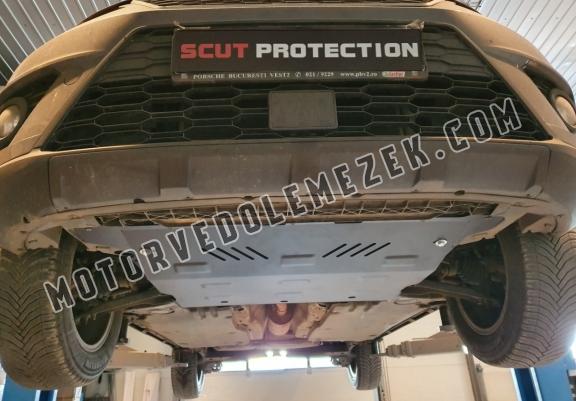 Steel skid plate for Skoda Scala
